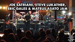 Joe Satriani Steve Lukather Eric Gales & Mateus Asato Epic Jam Session