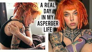 a day in the life of female ASPERGERS  realistic perspective