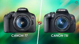 Canon T7 vs Canon T5i  Full Comparison