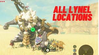 ALL 22 Lynel Locations  The Legend of Zelda Breath of The Wild
