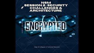 Network Security  Challenges OSI Security Architecture