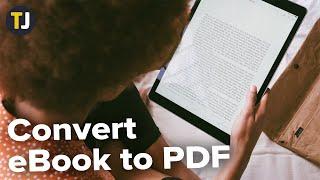 How to Convert eBook to PDF
