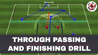 Through passing and finishing drill