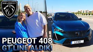 YENİ ARABAMIZ 2023 MODEL PEUGEOT 408 GT LINEA RESMEN BAYILDIK LEVO & BAHAR VLOG