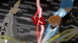 SHUJI HANMA VS ANGRY AND SMILEY STICK NODES