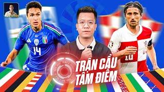 TRẬN CẦU TÂM ĐIỂM ITALIA - CROATIA NIỀM VUI DÀNH CHO ĐOÀN QUÂN THIÊN THANH HAY MODRIC VÀ ĐỒNG ĐỘI?