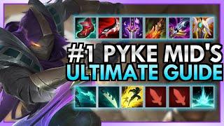 THE ULTIMATE SEASON 12 PYKE MID GUIDE  RUNES BUILD & COMBOS  Challenger League of Legends Guide