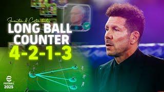 eFootball 2025 - Long Ball Counter - Formation & Custom Tactics  PC Gameplay