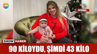 90 kiloydu şimdi 43 kilo