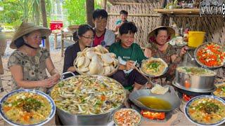 Súp Gà Thập Cẩm Bánh Phồng Tôm Rau Củ  Món Ăn Ngày Cưới Miền Quê  Chicken soup