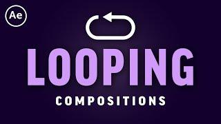 How to Loop Animations & Compositions  After Effects CC Tutorial