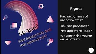 Figma ｜ Как работать с плагином Looper