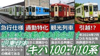 【ゆっくり解説】東日本の怪物気動車！キハ100系110系とは？【JR東日本】