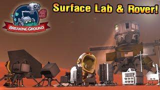 KSP DLC Duna ROVER + SCIENCE OUTPOST - Breaking Ground