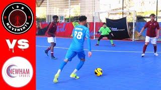 Playing in a PRO FOOTBALL MATCH Crazy Futsal Skills Goals & Nutmegs