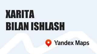 Yandex Xaritani ornatish - Taxi ilovasini yasash