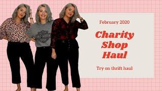 Charity ShopThrift Haul + Size 1416 Try On