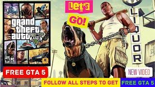 GetInstall Gta 5 Official Free from Steam  How to download GTA 5 on PC Step By Step