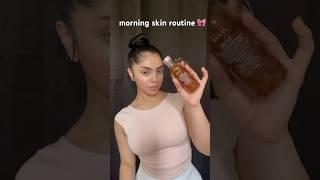 My morning skin routine going for a no makeup makeup look 🫧#skincareroutine #nomakeupmakeuplook