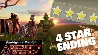 FNAF SECURITY BREACH 4 Star Ending