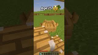 How To Escape Minecraft Traps In Every Age Worlds Smallest Violin #minecraft #shorts