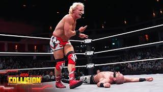 Ariya Daivari CHALLENGE Jeff Jarrett in Cardiff Wales  82424 AEW Collision