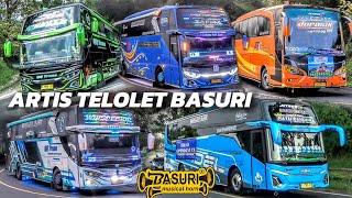 Bus Telolet Basuri Nabilla Winspector Ratu Pandora Zafira Jurasik Putra Pijay Kalebas