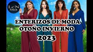 ENTERIZOS DE MODA - MODA OTOÑO INVIERNO 2023 – MODA 2023