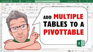 Excel 2013 Add Multiple Tables to a PivotTable with the Data Model