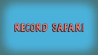 Record Safari  Trailer  vinyl comeback  record collecting