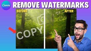 Canva  How to Remove Watermarks with Magic Eraser