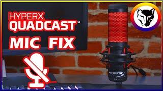 How to fix HyperX Quadcast mic no input issue 2024 Any headsetmic fix