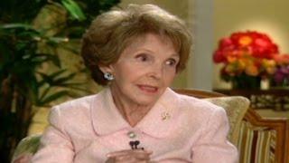 Nancy Reagan tells Larry King about Ronald Reagan