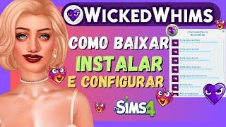 Como baixar e instalar o wicked whims no the sims 4 atualizado 2024