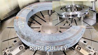 Rope Pulley  CNC VTL MACHINE
