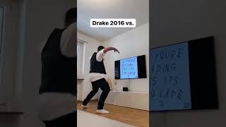 Drake in 2016 vs. 2022 