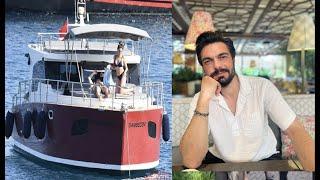 Sıla Türkoğlu y Halil İbrahim Ceyhan fueron vistos besándose en el barco