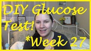 WEEK 27 USING DEXTROSE for DIY Glucose test -First Hypnobirth Class- BUMPDATE First Child IVF Suces