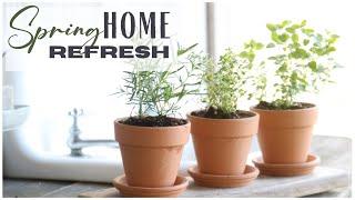 Spring Home Refresh  Spring Home Tour  Farmhouse Style Decor  Cottage Spring Decor