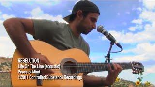 Rebelutions Eric Rachmany - Life On The Line - Acoustic MoBoogie Session