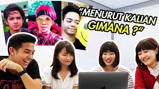 REAKSI CEWEK JEPANG LIAT YOUTUBER & AKTOR INDONESIA Atta halilintar Aliando dll