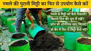 गमले की पुरानी मिट्टी का फिर से उपयोग कैसे करें How to Reusing Potting Soil for New Plant in hindi