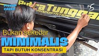 SEDERHANA  TAPI BANYAK DI CARI.Pickup Granmax cutting sticker simple mbois