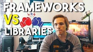 Frameworks VS Libraries Tech you NEED to KNOW