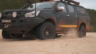 4WD  Graham Cahill Hits The 5 Beaches Run in QLD