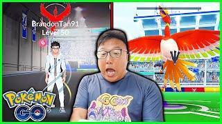Almost Ho-Oh Solo With The Strongest Pokemon in Pokemon GO