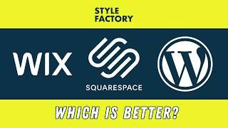 Wix vs Squarespace vs Wordpress 2024 — Which is Better?