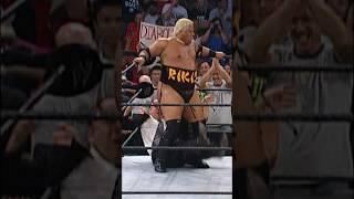 Paul Heyman gets a stinkface courtesy of Rikishi