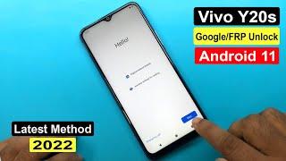 Vivo Y20s Frp BypassReset Google Account Lock Android 11 Without PC