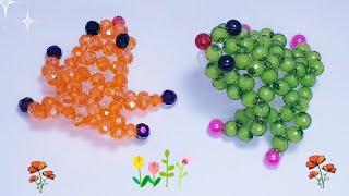 How to make beaded frog 